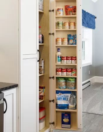 Pantry shelves